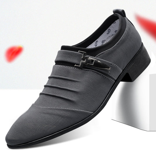 Cloth shoes men's plus size casual shoes breathable sleeve feet canvas shoes versatile men's shoes